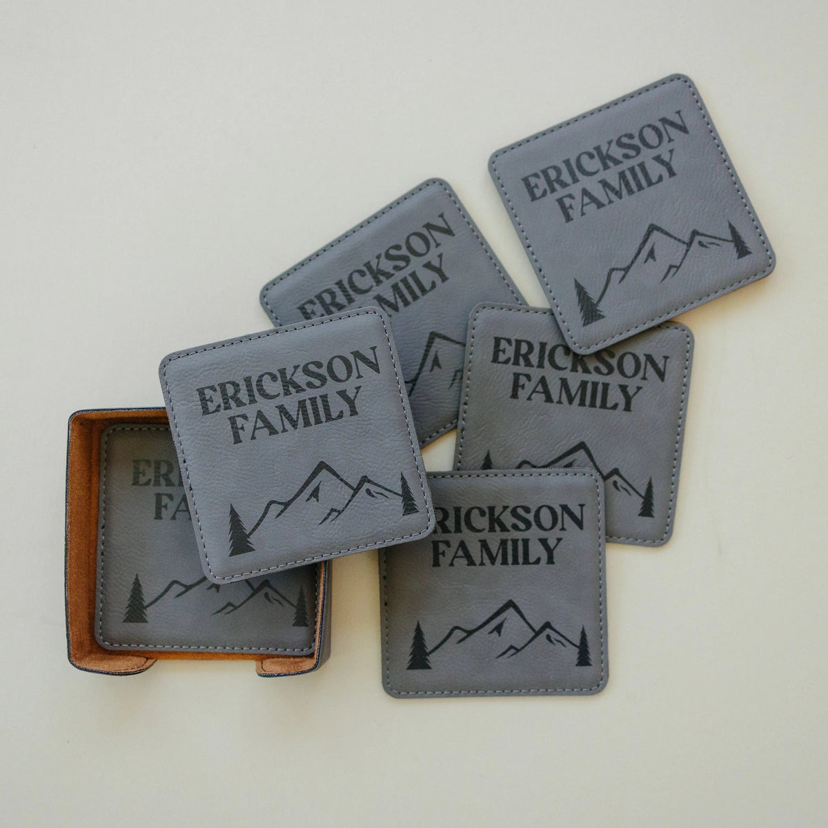 Personalized Coaster Gift Set